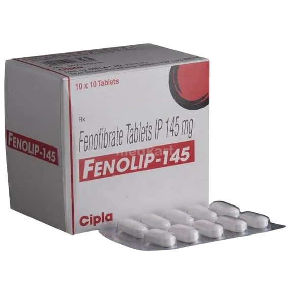 fenolip 145mg tablet 10's